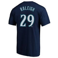 Cal Raleigh Seattle Mariners Big & Tall Name & Number T-Shirt Navy