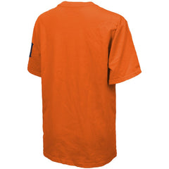 Tarik Skubal Detroit Tigers Majestic Threads Women's Oversized Name & Number T-Shirt Orange