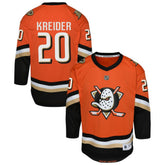 Chris Kreider Anaheim Ducks Outerstuff Youth Home Replica Jersey Orange