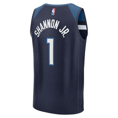 Terrence Shannon Jr. Minnesota Timberwolves Fast Break Replica Jersey - Navy - Icon Edition