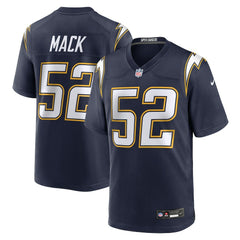 Khalil Mack Los Angeles Chargers Alternate Super Chargers Game Player Jersey - Navy