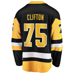 Connor Clifton Pittsburgh Penguins Fanatics Home Breakaway Jersey Black