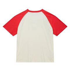 Pittsburgh Pirates Women's Boyfriend Raglan T-Shirt Cream | Mitchell & Ness