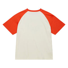 San Francisco Giants Women's Boyfriend Raglan T-Shirt Cream | Mitchell & Ness