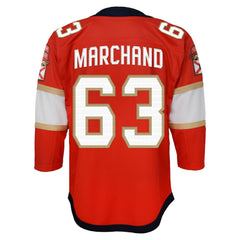 Brad Marchand Florida Panthers Outerstuff Youth Premier Player Jersey Red
