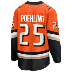 Ryan Poehling Anaheim Ducks Fanatics Home Breakaway Jersey Orange