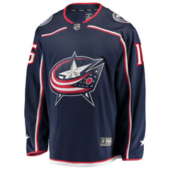 Brendan Gaunce Columbus Blue Jackets Fanatics Home Breakaway Jersey Navy