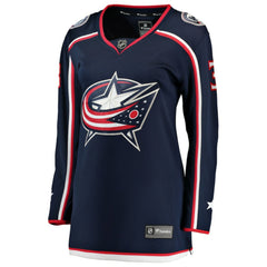 Charlie Coyle Columbus Blue Jackets Fanatics Women's Home Breakaway Jersey Navy
