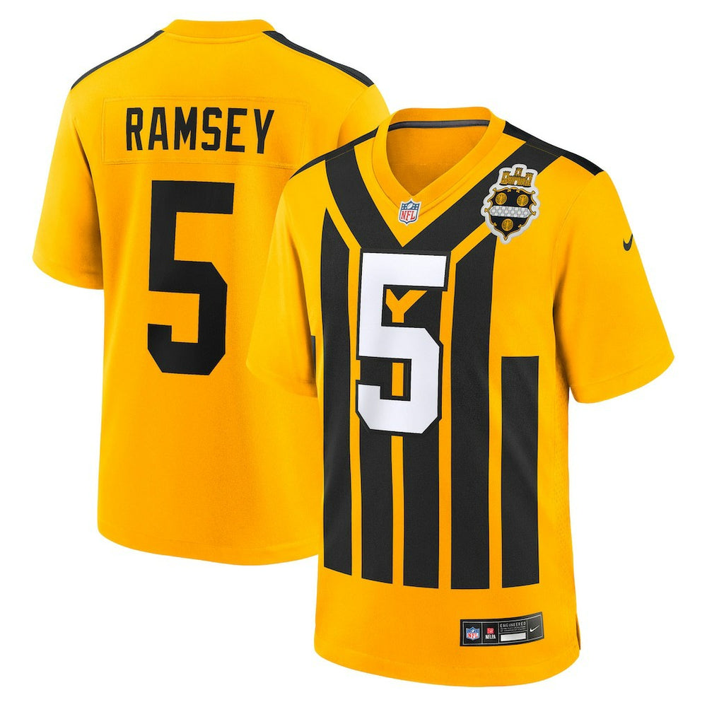 Jalen Ramsey Pittsburgh Steelers Alternate 1933 Throwback Game Jersey - Gold