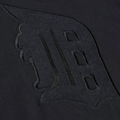 Detroit Tigers Women's Cooperstown Collection Phantom Cropped T-Shirt Black | Mitchell & Ness