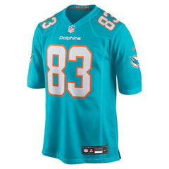 Darren Waller Miami Dolphins Team Game Jersey - Aqua