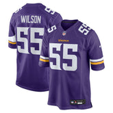 Eric Wilson Minnesota Vikings Team Game Jersey - Purple
