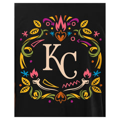 Kansas City Royals Día de los Muertos T-Shirt Black | New Era