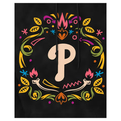 Philadelphia Phillies Día de los Muertos Brushed Fleece Hoodie Black | New Era