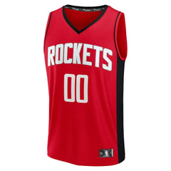 Houston Rockets Fast Break Custom Jersey - Icon Edition - Red
