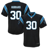 Chuba Hubbard Carolina Panthers Youth Team Game Jersey - Black