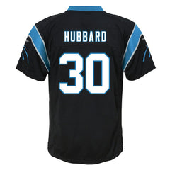 Chuba Hubbard Carolina Panthers Youth Team Game Jersey - Black