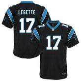 Xavier Legette Carolina Panthers Youth Team Game Jersey - Black