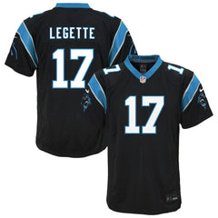 Xavier Legette Carolina Panthers Youth Team Game Jersey - Black