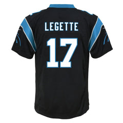 Xavier Legette Carolina Panthers Youth Team Game Jersey - Black