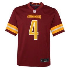 Frankie Luvu Washington Commanders Youth Team Game Jersey - Burgundy