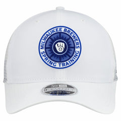Milwaukee Brewers 2026 Spring Training Fan Pack 9SEVENTY Adjustable Trucker Hat White | New Era
