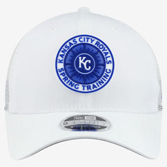 Kansas City Royals 2026 Spring Training Fan Pack 9SEVENTY Adjustable Trucker Hat White | New Era