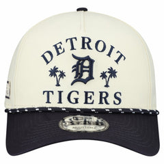 Detroit Tigers 2026 Spring Training Fan Pack Rope A-Frame 9FORTY Adjustable Hat Cream | New Era