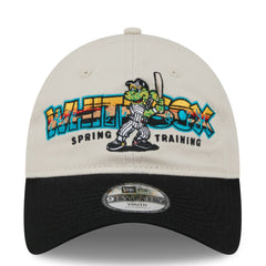 Chicago White Sox Youth 2026 Spring Training Fan Pack Batter 9TWENTY Adjustable Hat Stone/Black | New Era