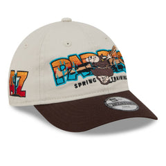 San Diego Padres Youth 2026 Spring Training Fan Pack Batter 9TWENTY Adjustable Hat Stone/Brown | New Era