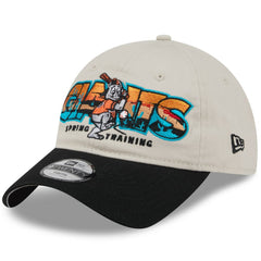 San Francisco Giants Youth 2026 Spring Training Fan Pack Batter 9TWENTY Adjustable Hat Stone/Black | New Era