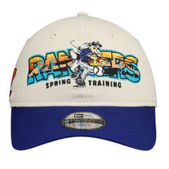 Texas Rangers Youth 2026 Spring Training Fan Pack Batter 9TWENTY Adjustable Hat Stone/Royal | New Era