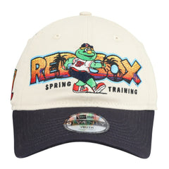 Boston Red Sox Youth 2026 Spring Training Fan Pack Batter 9TWENTY Adjustable Hat Stone/Navy | New Era