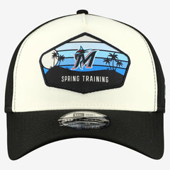 Miami Marlins 2026 Spring Training Fan Pack Gradient 39THIRTY Flex Hat Stone | New Era