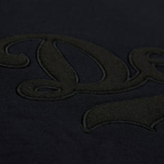 Los Angeles Dodgers Phantom Fleece Crewneck Sweatshirt Black | Mitchell & Ness