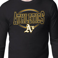Athletics Starter Team Track Graphic Long Sleeve T-Shirt Black