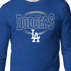 Los Angeles Dodgers Starter Team Track Graphic Long Sleeve T-Shirt Royal