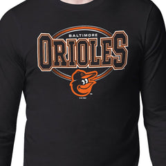 Baltimore Orioles Starter Team Track Graphic Long Sleeve T-Shirt Black