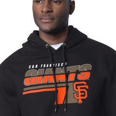 San Francisco Giants Starter Logo Push Graphic Hoodie Black