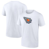 Edmonton Oilers Primary Logo T-Shirt White
