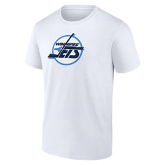Winnipeg Jets Primary Logo T-Shirt White