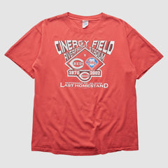 Cincinnati Reds 2002 T-Shirt Red Vintage