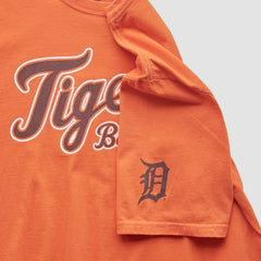Detroit Tigers 2000s T-Shirt Orange Vintage | Nike
