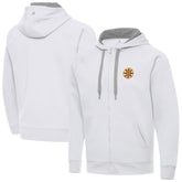 Boston Bruins Antigua Victory Full-Zip Hoodie White