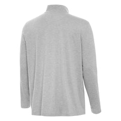 St. Louis Blues Antigua Hunk Lightweight Quarter-Zip Pullover Heather Gray
