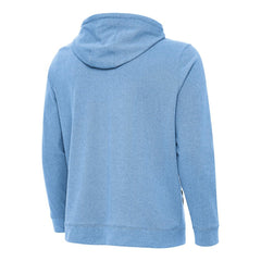 St. Louis Blues Antigua Effortless Full-Zip Hoodie Heather Blue