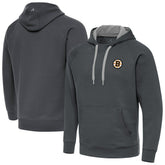 Boston Bruins Antigua Victory Pullover Hoodie Charcoal