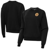 Boston Bruins Antigua Women's Victory Pullover Sweatshirt Black