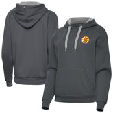 Boston Bruins Antigua Women's Victory Pullover Hoodie Charcoal