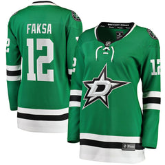 Radek Faksa Dallas Stars Fanatics Women's Home Breakaway Jersey Kelly Green